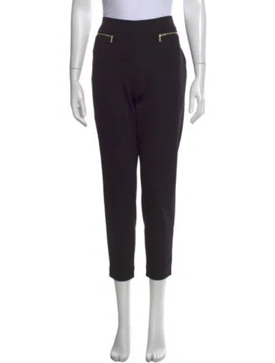 Pre-owned Michael Kors Straight Leg Pants In Blue