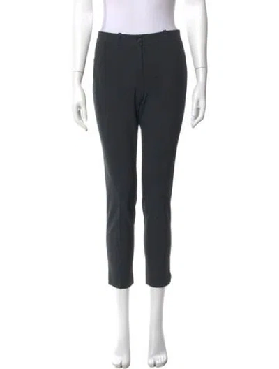 Pre-owned Michael Kors Straight Leg Pants In Gray