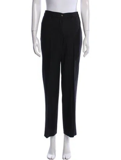 Pre-owned Michael Kors Straight Leg Pants In Gray