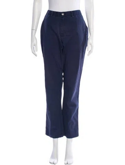 Pre-owned Michael Kors Straight Leg Pants In Gray