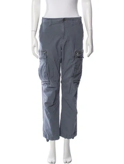 Pre-owned Michael Kors Straight Leg Pants In Grey