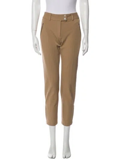 Pre-owned Michael Kors Straight Leg Pants In Neutral