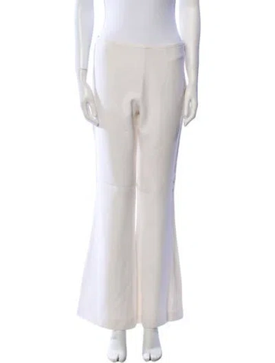 Pre-owned Michael Kors Straight Leg Pants In Neutral