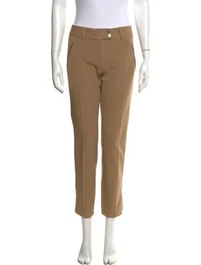 Pre-owned Michael Kors Straight Leg Pants In Neutral