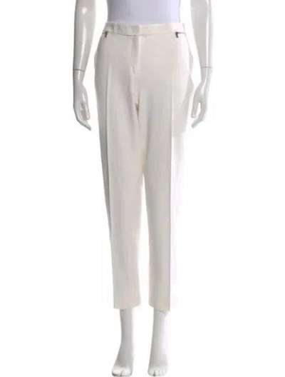 Pre-owned Michael Kors Straight Leg Pants In Neutral