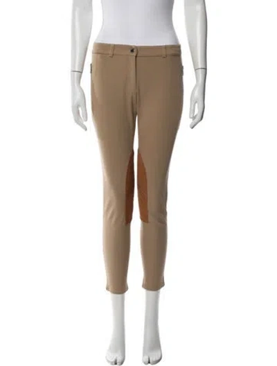 Pre-owned Michael Kors Straight Leg Pants In Neutral
