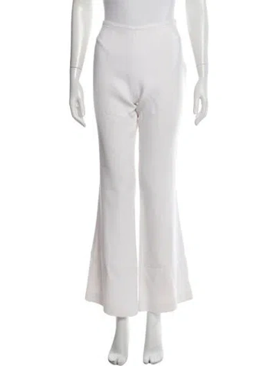 Pre-owned Michael Kors Straight Leg Pants In Neutrals