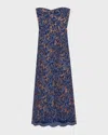 Michael Kors Collection Strapless Lace Sheath Dress