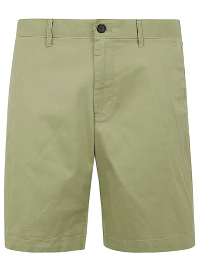 Michael Kors Stretch Cotton Short In Light Sage