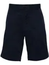 Michael Kors Stretch Cotton Short In Midnight