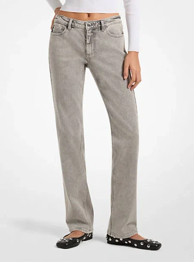 Michael Kors Stretch Denim Cigarette Jeans In Multi