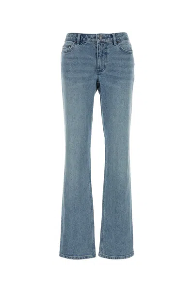 Michael Kors Stretch Denim Jeans In Blue