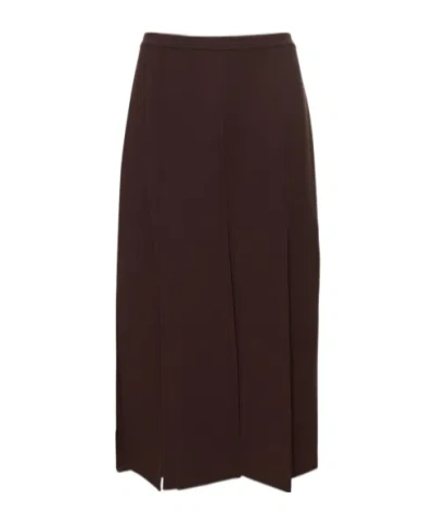 Michael Kors Stretch Pencil Skirt In Black