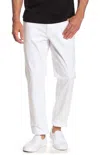 Michael Kors Stretch Twill Grant Classic Fit Jeans In White In White