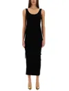 Michael Kors Stretch Wool Blend Camisole Dress