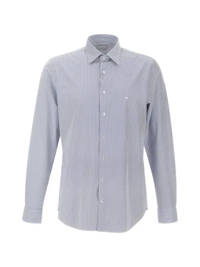 Michael Kors Striped Shirt In White