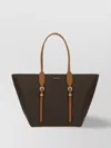Michael Kors Structured Shape Buckle Double Handles Bag