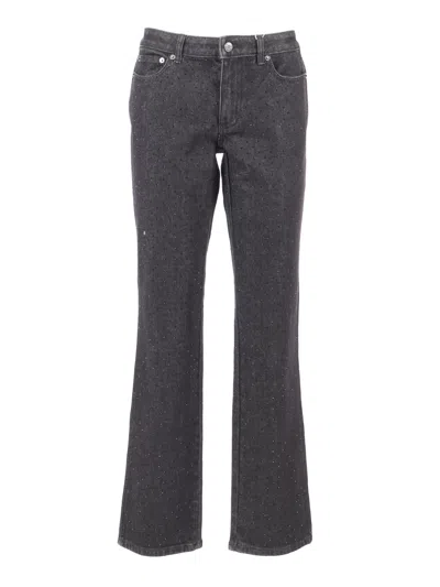 MICHAEL KORS STUDDED CIGARETTE JEAN