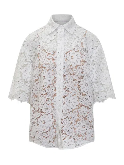 MICHAEL KORS MICHAEL KORS FLORAL SHIRT WITH STUDS.
