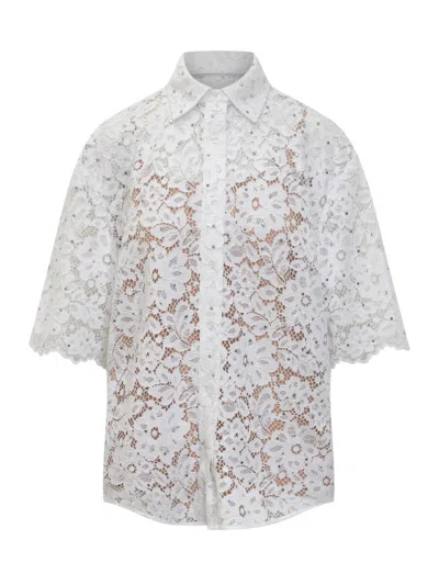 MICHAEL KORS MICHAEL KORS FLORAL SHIRT WITH STUDS.