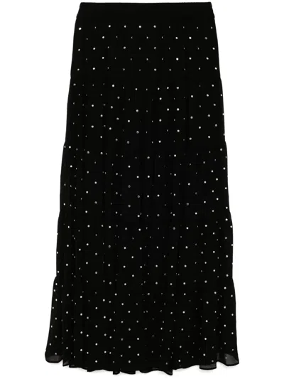 MICHAEL KORS STUDDED TIER SKIRT