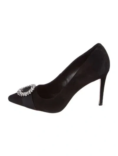 Pre-owned Michael Kors Suede Pumps In Brown