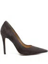 Michael Kors 100mm Elyse Pointed-toe Stiletto Pumps In Brown