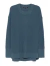 Michael Kors Crew-neck Jumper In Azul Claro