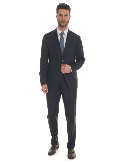 Michael Kors Suit With 2 Buttons In Blue