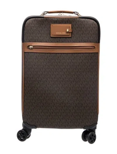 Pre-owned Michael Kors Suitcase In Brown