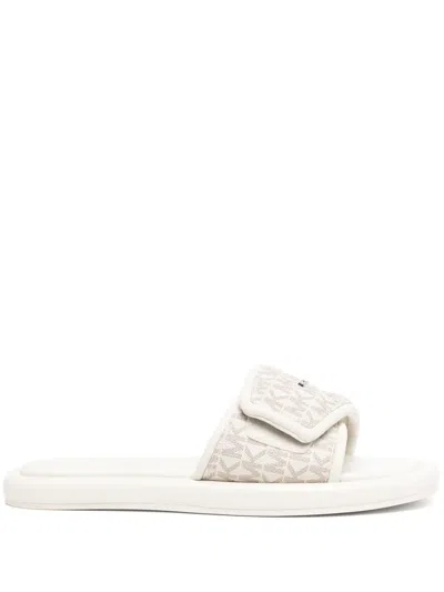 Michael Kors Suki Sandals In Neutral