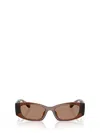 Michael Kors Rhodes Mk 2243u 402173 52mm Womens Irregular Sunglasses In Brown