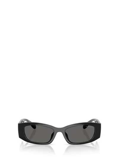 Michael Kors Womens Mk2243u Rhodes Rectangle-frame Acetate Sunglasses Black