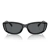 Michael Kors Asheville Dark Grey Cat Eye Ladies Sunglasses Mk2210u 300587 54 In Black