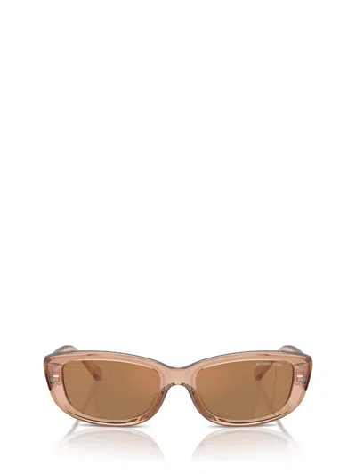 Michael Kors Sunglasses In Brown Transparent