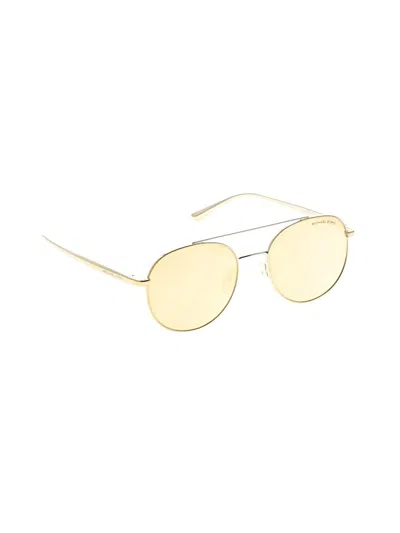 Pre-owned Michael Kors Sunglasses In Gold