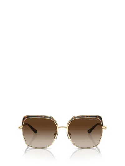 Michael Kors Sunglasses In Light Gold