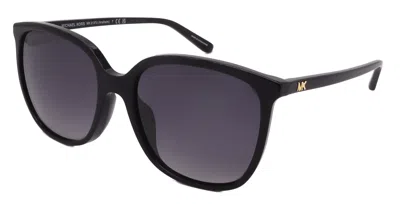 Michael Kors Sunglasses Mk2137u-3005t3-57-18-140 Polarized In Black