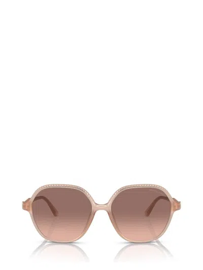 Michael Kors Multicolor Acetate Sunglasses In Brown