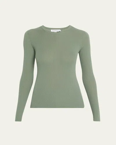 MICHAEL KORS SUPER CASHMERE LONG-SLEEVE T-SHIRT