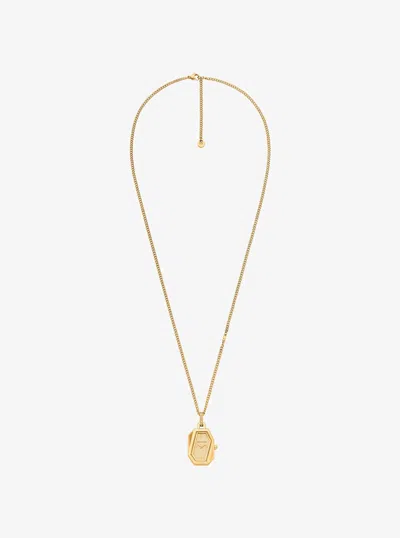 Michael Kors Suri Gold-tone Watch Necklace