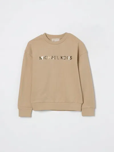 Michael Kors Sweater  Kids Color Beige In Animal Print