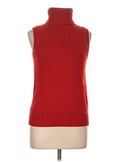 Pre-owned Michael Kors Sweater Vest In Red