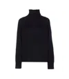 Michael Kors Solid Tnk Easy Sweater In Black