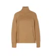 Michael Kors Solid Sweater In Brown
