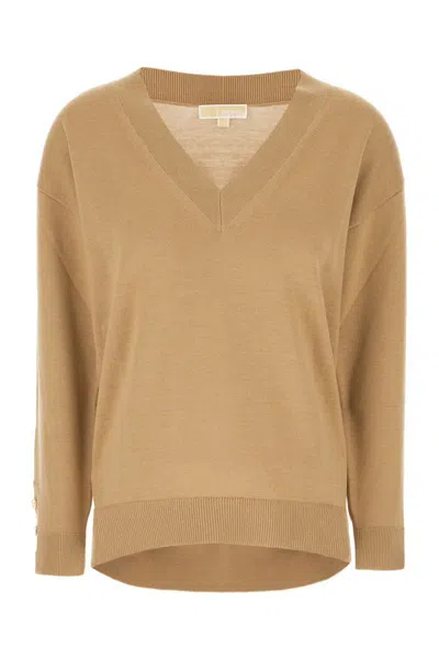 Michael Kors Sweaters In Brown