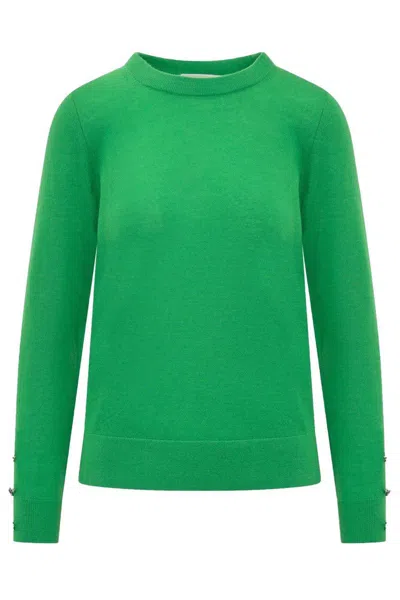 Michael Kors Green Wool Blend Sweater