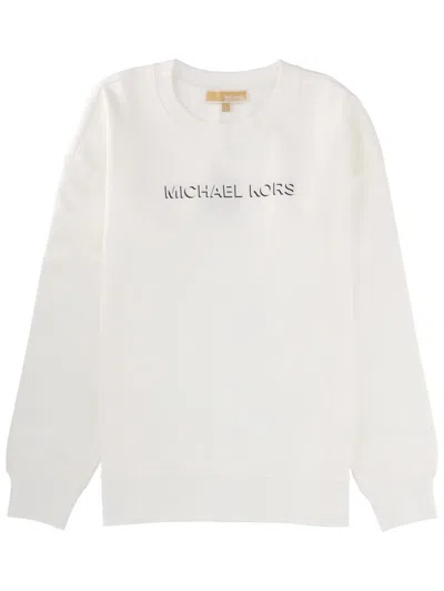 Michael Kors Sweatshirt With Logo In White