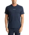 Michael Kors Logo-tape T-shirt In Blue