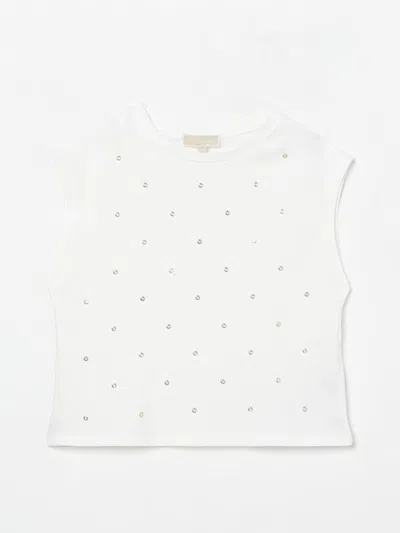 Michael Kors T-shirt  Kids Color White In Weiss